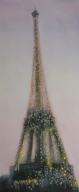 Paris Jewel with Diamantes, 130x60cm